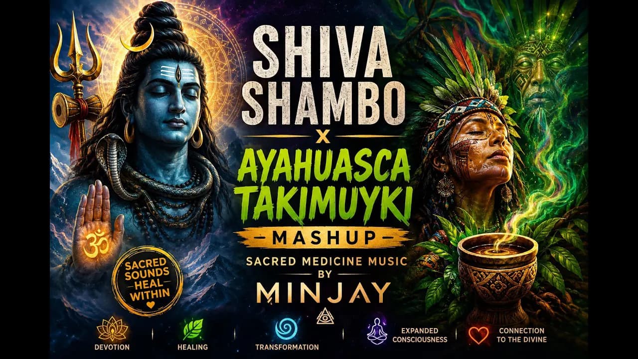 Shiva Shambo Ayahuasca Takimuyki Mashup | Sacred Medicine Music by MINJAY — video thumbnail